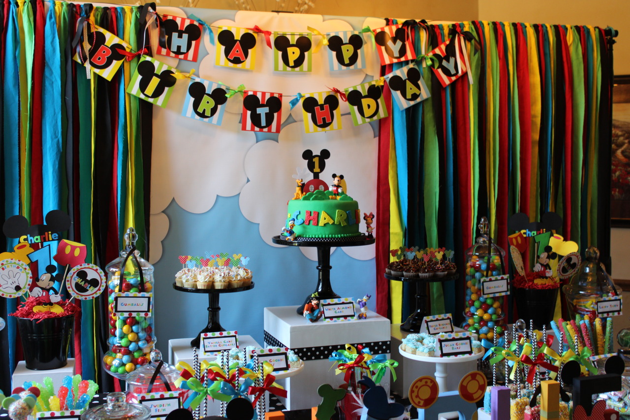 Sweet Simplicity Bakery — Mickey Mouse Clubhouse themed 1st Birthday