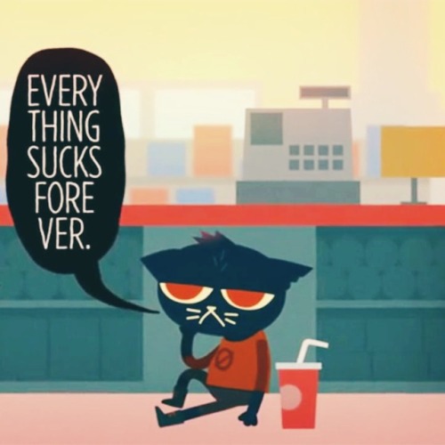 whoscounting:everything sucks forever | a night in the woods...