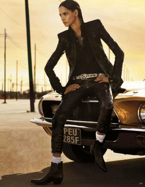 designerleather:Hanaa Ben Abdesslem for Vogue Germany -...