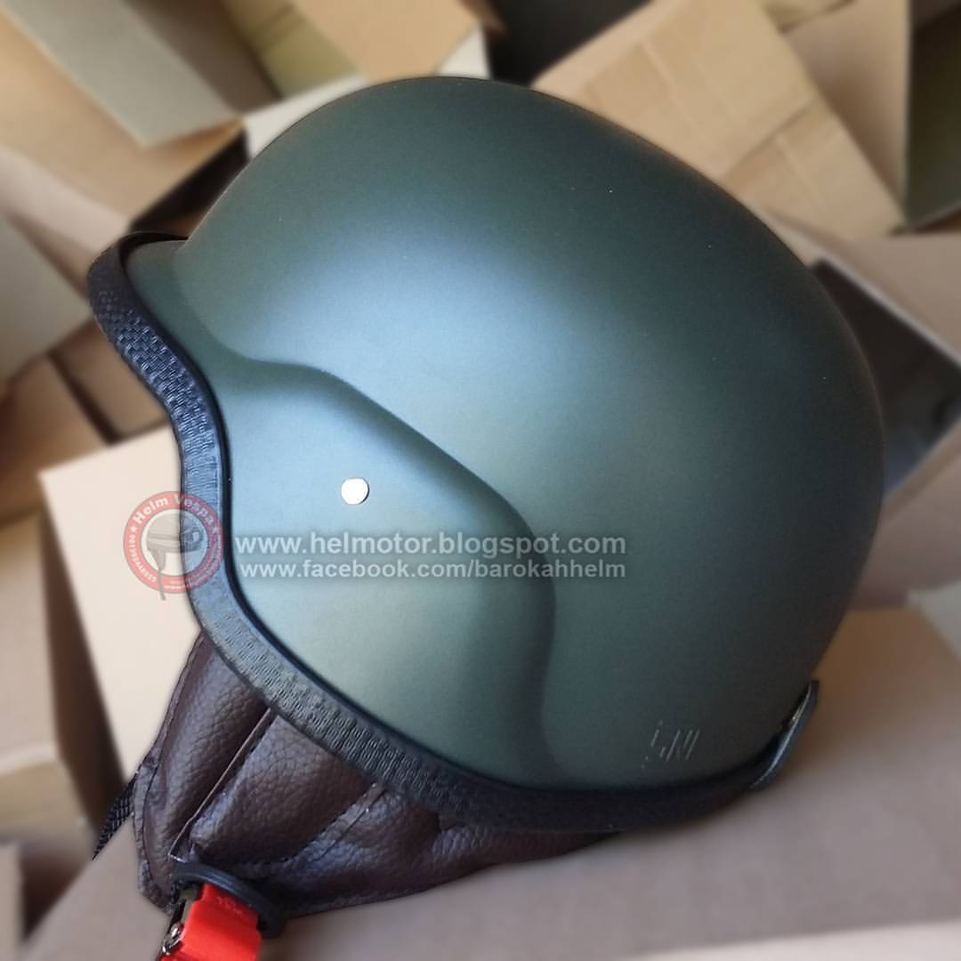  Helm  Vespa  Helm  Densus Hijau  Army  Cek harga dan size 