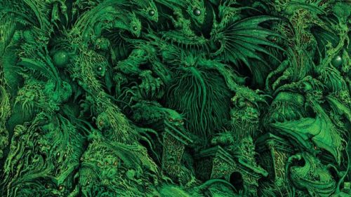 phantastische-illustrationen:Ctulhu (Illustrator - Ian Miller)