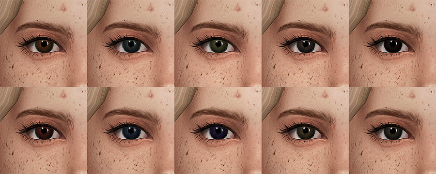 Emily Cc Finds Sims3melancholic Dl Eyes Sim Credits