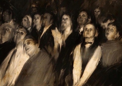 spookymrsboo:The Audience by James Hoff