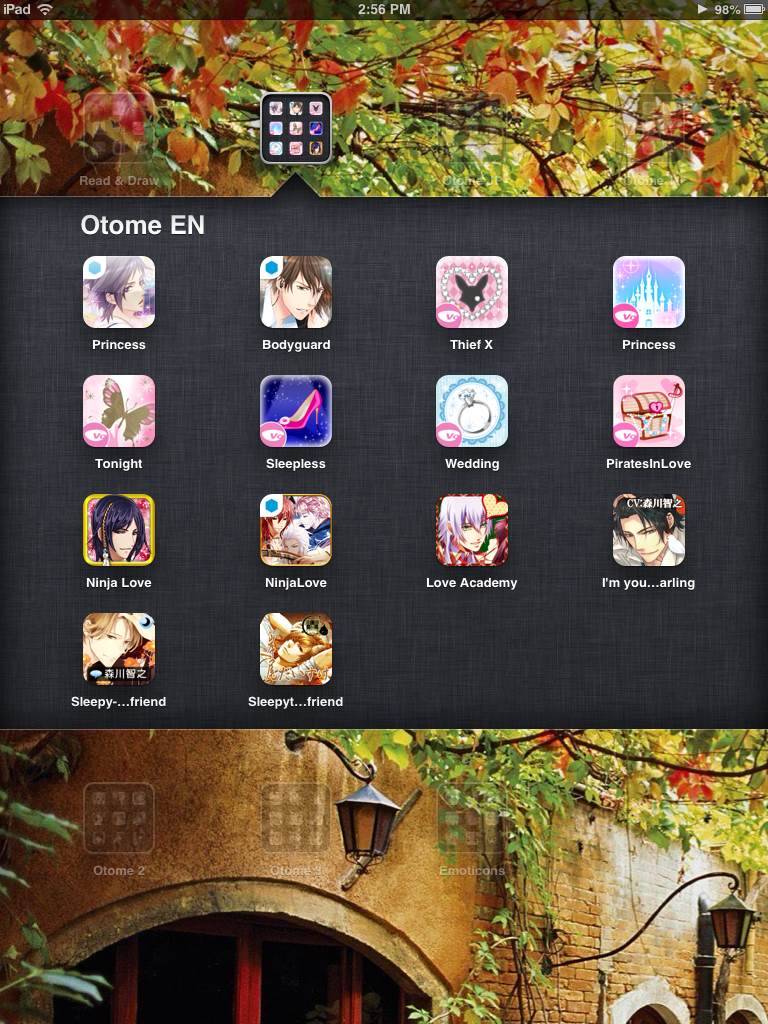 My otome iOS app collection for reference… I have... | OTOME INSANITY