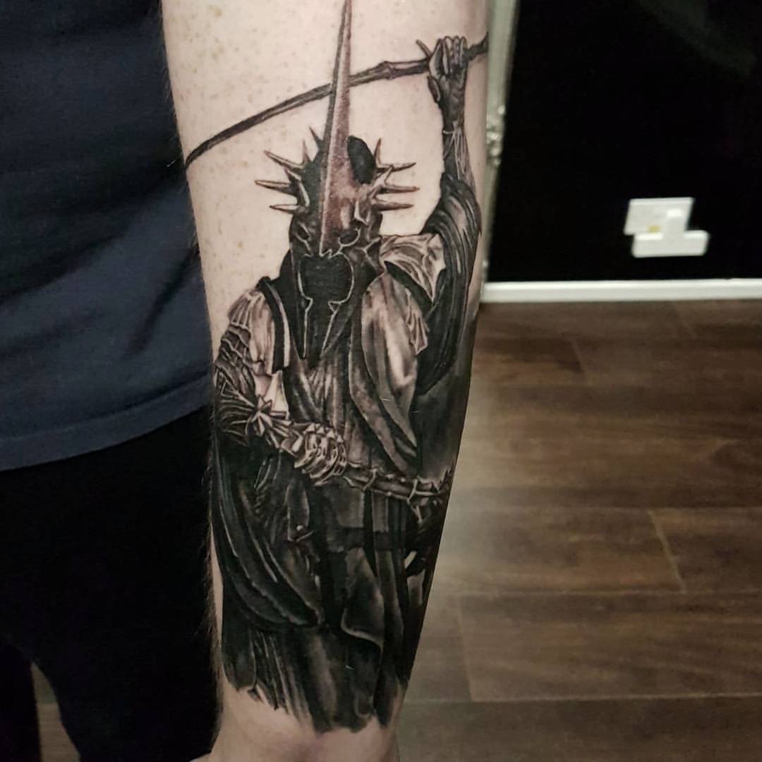 Witch King Of Angmar Tattoo