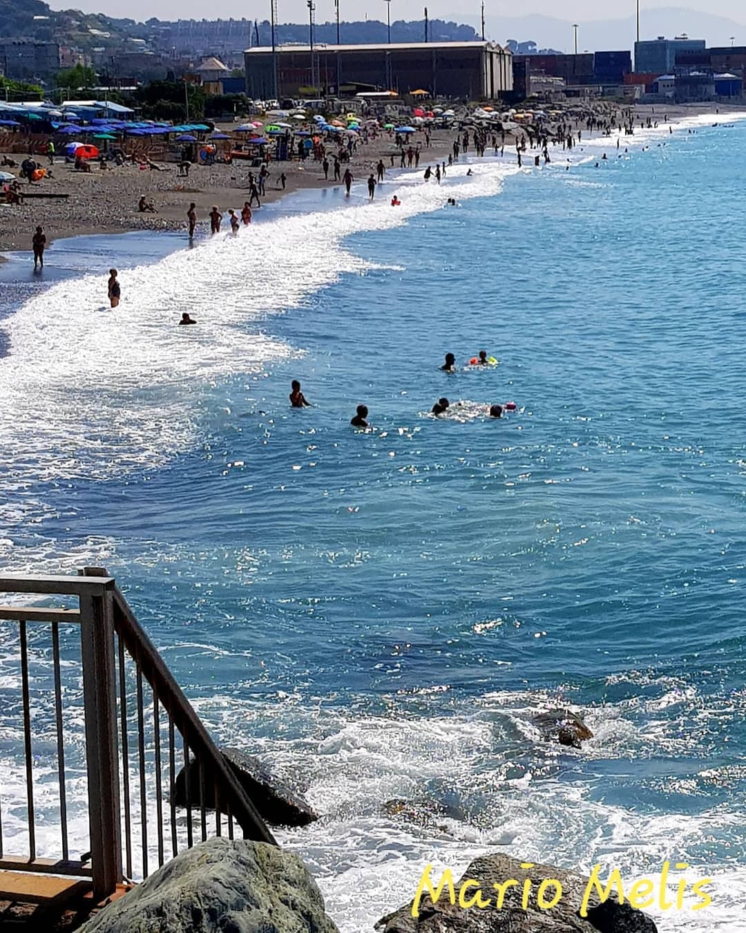 Marioilvoltrese Spiaggia Di Genova Voltri