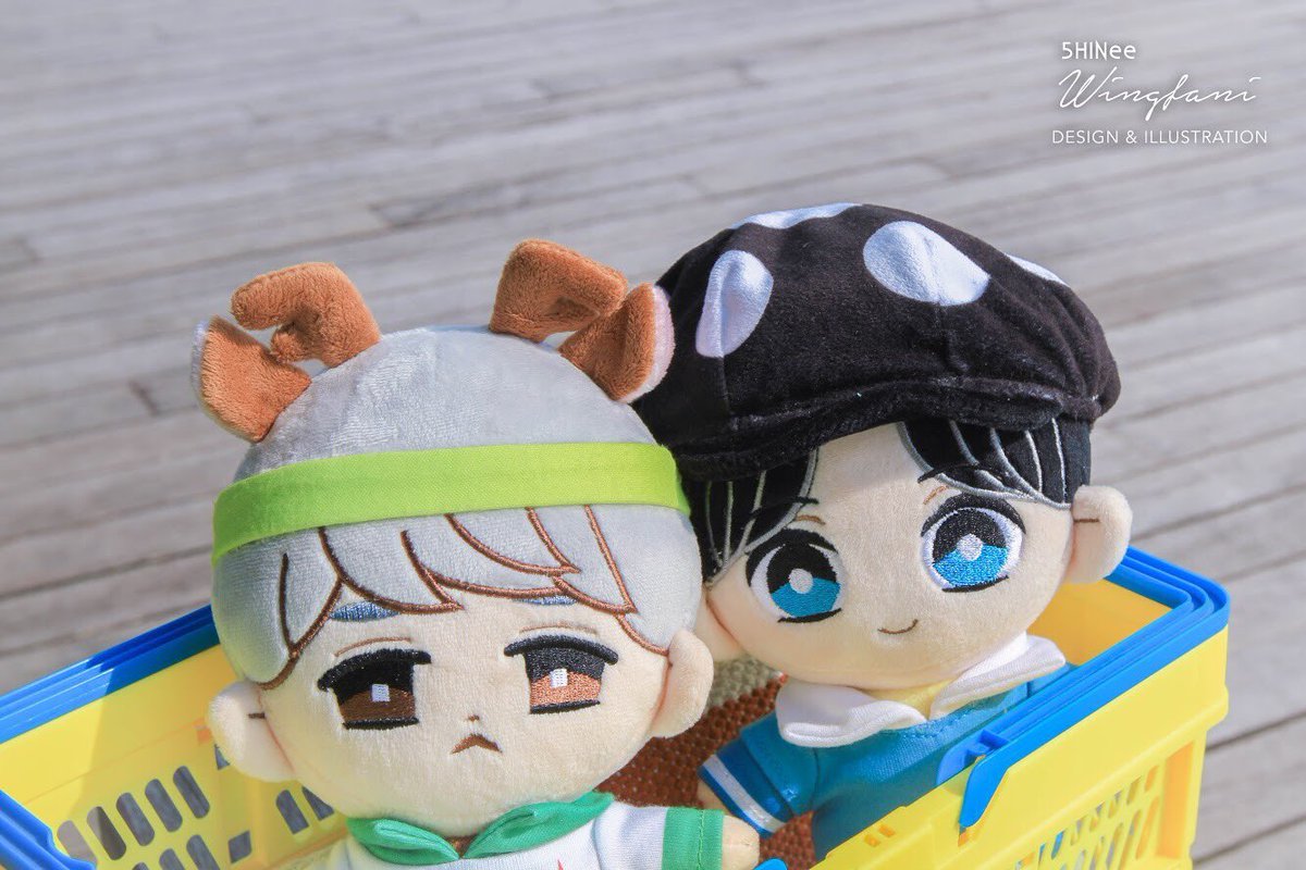 shinee plush dolls