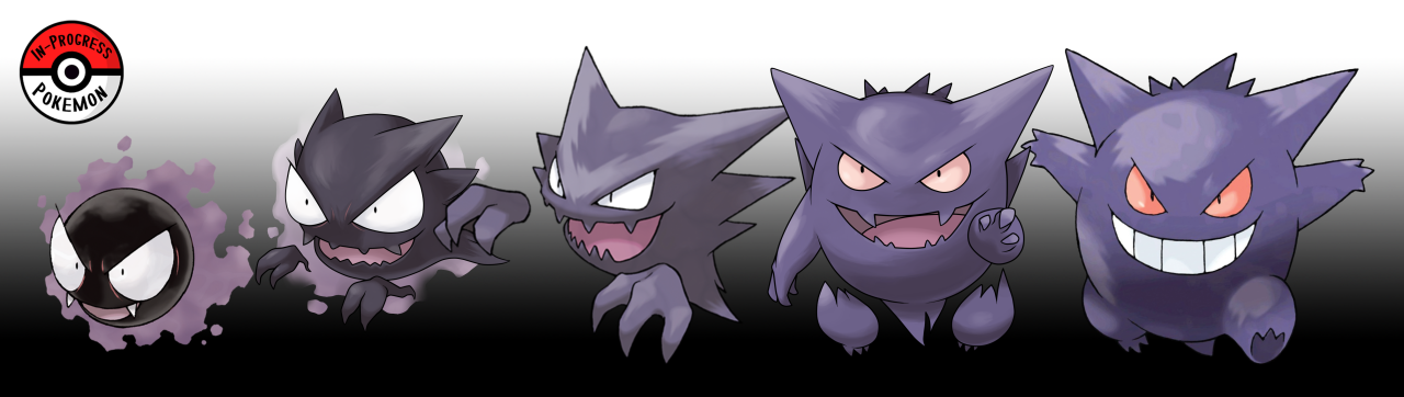 InProgress Pokemon Evolutions 092.5 Gastly posses