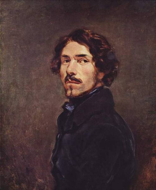 artist-delacroix:Self Portrait, Eugene DelacroixMedium:...