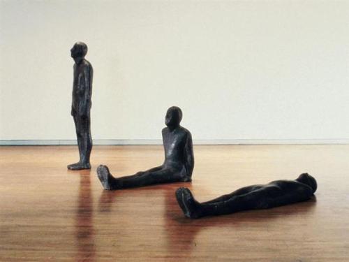 surrealismart:Three Places1983Antony Gormley