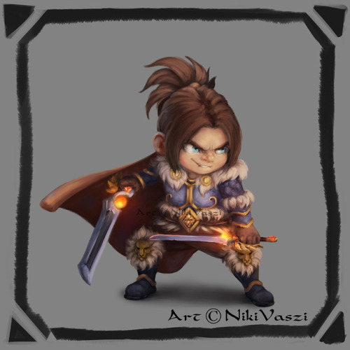 FOR THE ALLIANCE!Little Heroes - King Varian