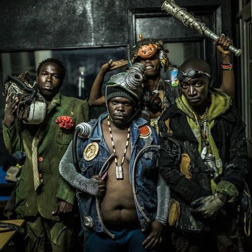 kiberastories:Artists from Kibera, in their post-apocalyptic...