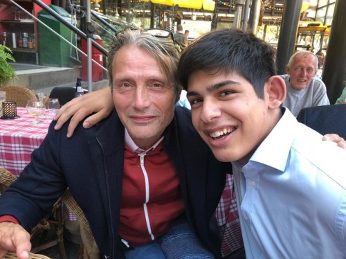 sympathyforthecannibal:“Just met my idol! @theofficialmads...