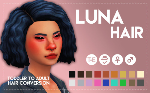 weepingsimmer: Luna Hair - Toddler to Adult Conversion I...