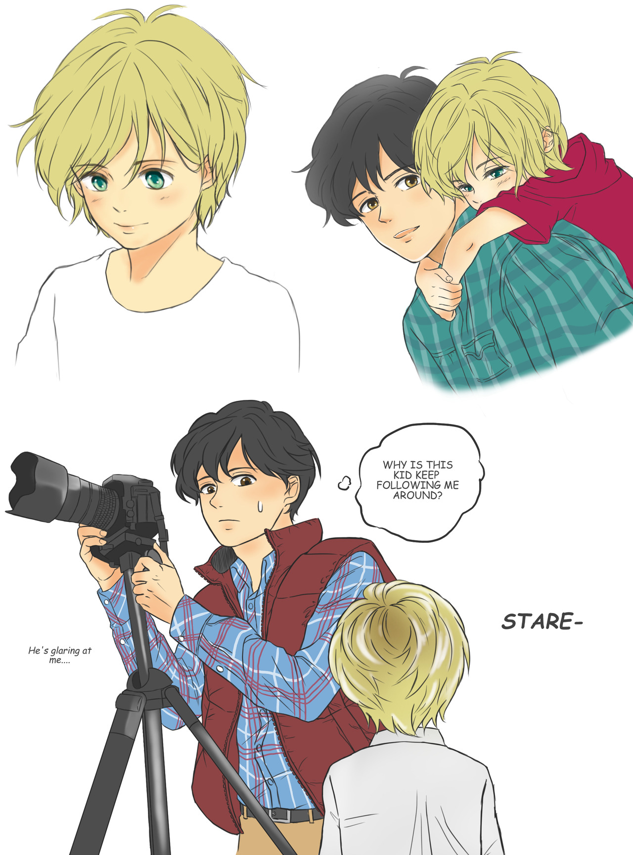 MCF94 — Banana fish AU Eiji Okumura; a 25 years old...