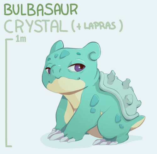 alyzian:If Bulbasaur had a Lapras father… It would be sassy as...