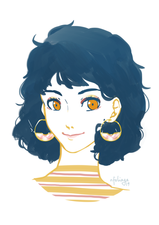 More P5 in this style! Kawakami, Sojiro, and Kasumi. All above are commissions.