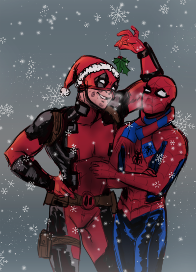 Christmas Deadpool Tumblr