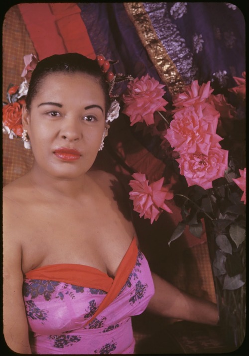 vintagewoc:Billie Holiday by Carl Van Vechten (1949)