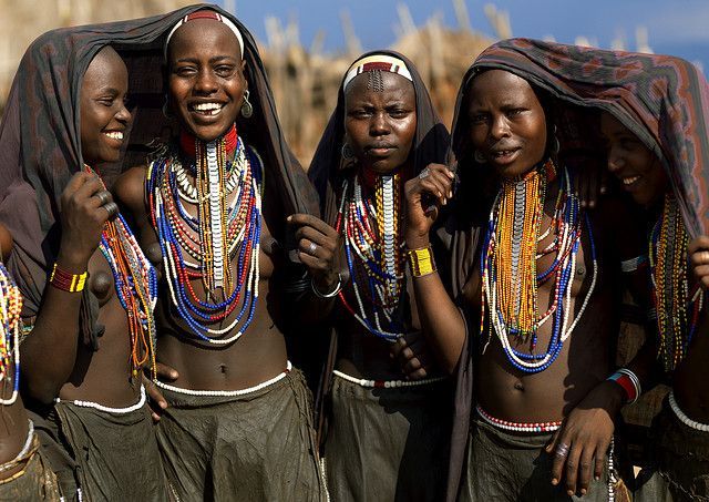 Panafrikanjedi — Erbore Girls Ethiopia Arbore Tribe Women 