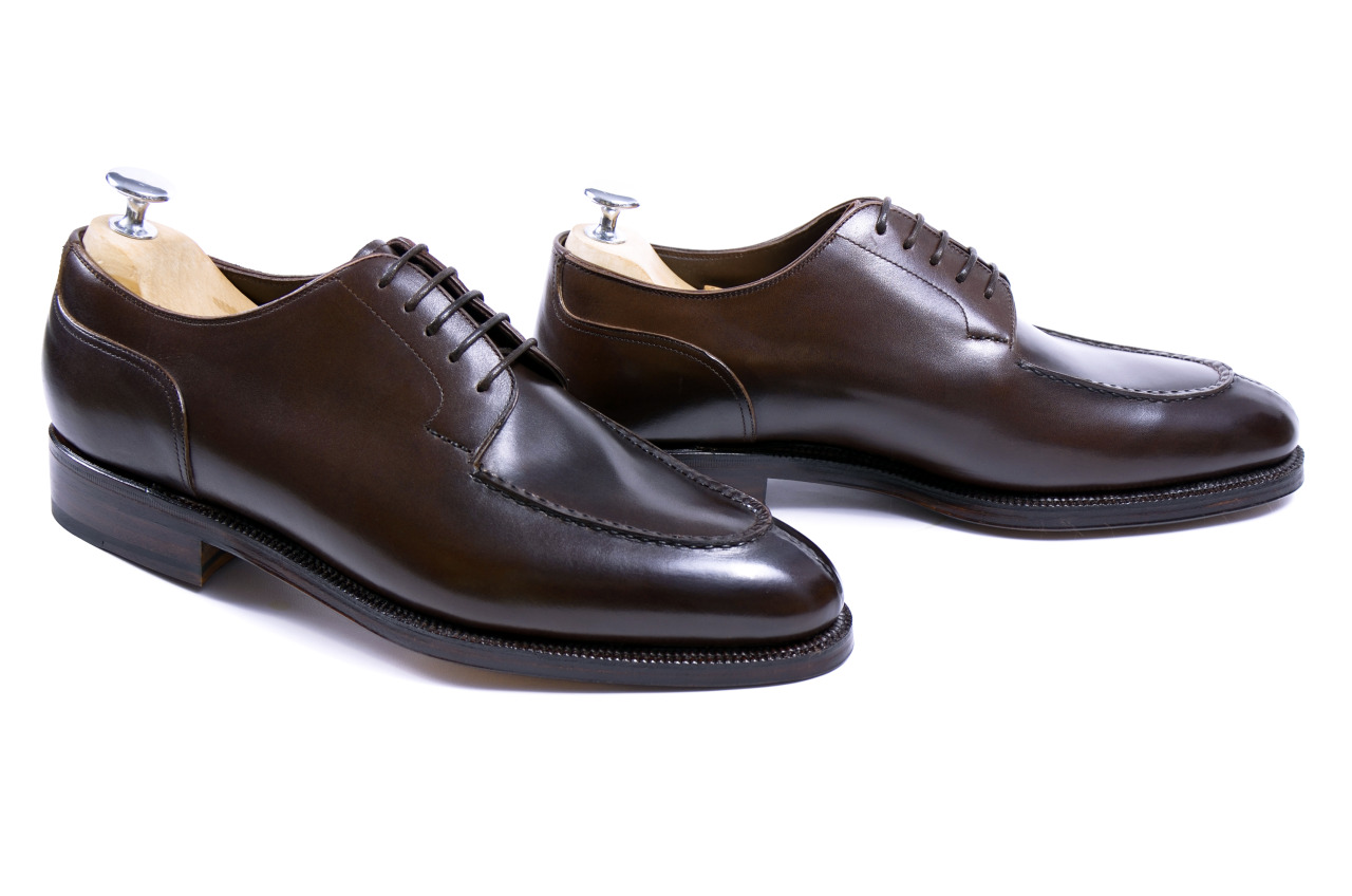 Meermin Shoes: Introducing a new norwegian split toe blucher...