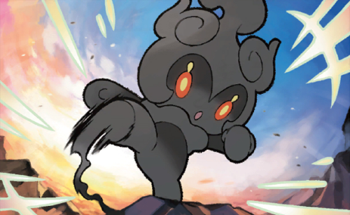 lovepokemontcg:illus. Emi Ando “Marshadow” from Sun & Moon...