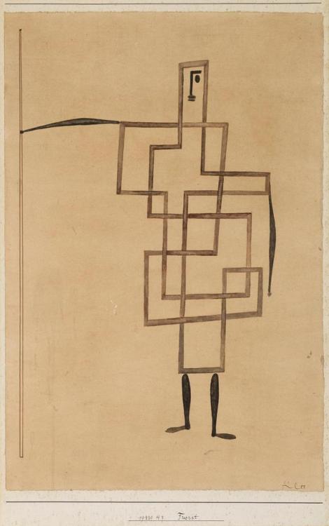 theegoist:Paul Klee (Swiss-German, 1879-1940) - Fürst (The...