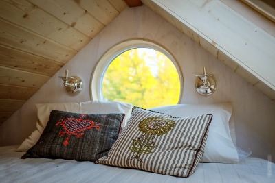 smallhomeideas:<br /><br />Via Tiny House Giant Journey<br />See more of Vina Lustado’s work on her main page Sol Haus Design     she can also be found on fb<br />