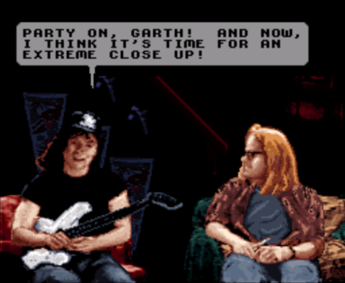 nintendroid:Wayne’s World for Super Nintendo. 