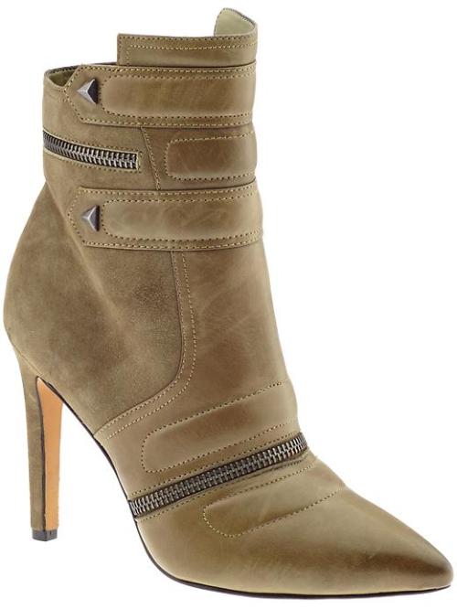 russity zippered booties
