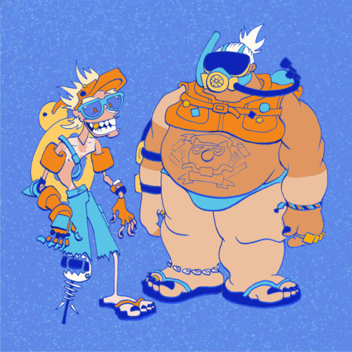 jojoseames:Little design doodle to figure out a Beach Hog to...