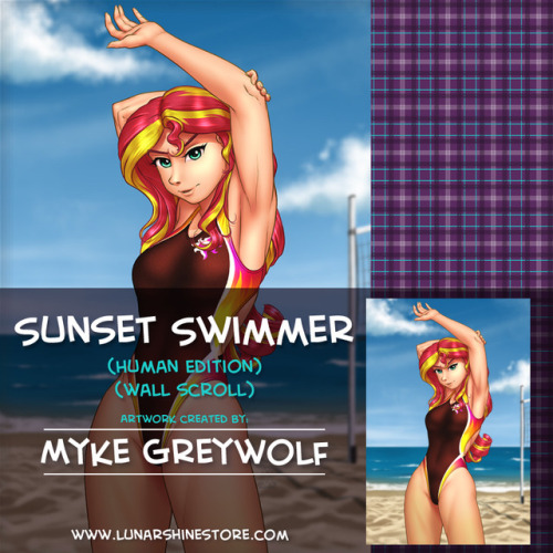 lunarshinestore:Sunset Swimmer by Myke GreywolfNow on...