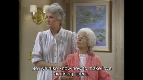 Image result for sophia petrillo we also know how to make love and sing opera