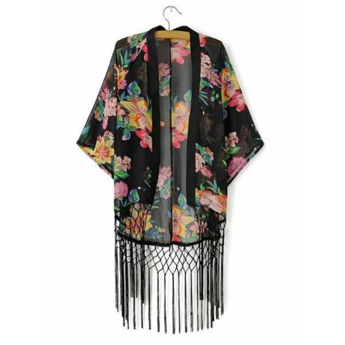 rosewholesale kimono kimonos floral kimono fringe kimono summer fashion teen fashion girly fashion fashion summer style teen style girly style style summer teen girly outfit outfits ootd clothes clothing