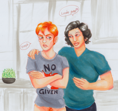 sparrowlicious:Kylo likes to gift his shapeshifter boyfriend...