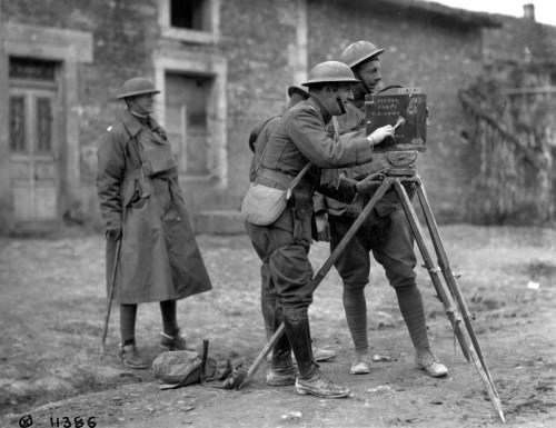 Today's Document • #CameraDay: Signal Corps Cameramen 1917-1918...