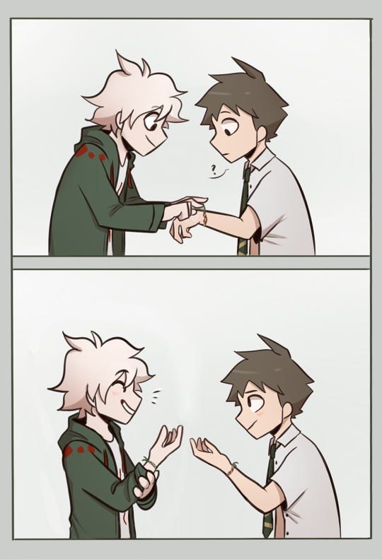 hajime x nagito on Tumblr