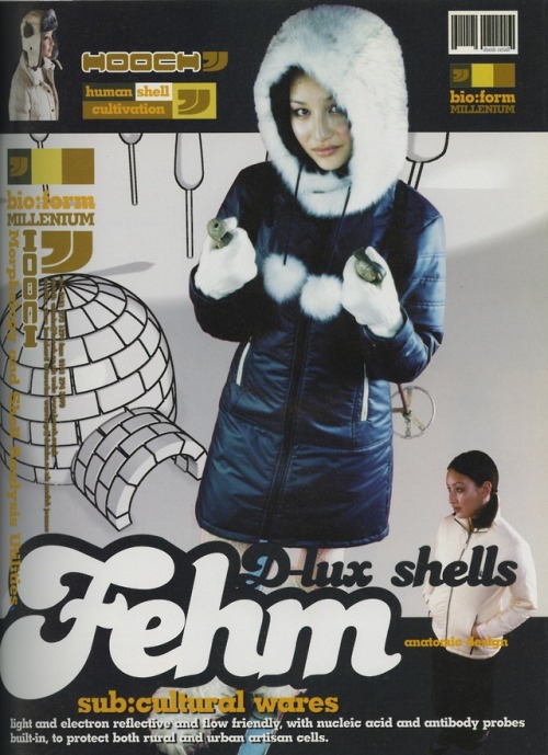 adarchives:Hooch in  i-D ISSUE 180 ‘FORWARD’ OCTOBER 1998