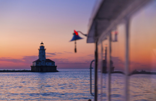 Chicago Harbor Lighthouse Fresnel Lens