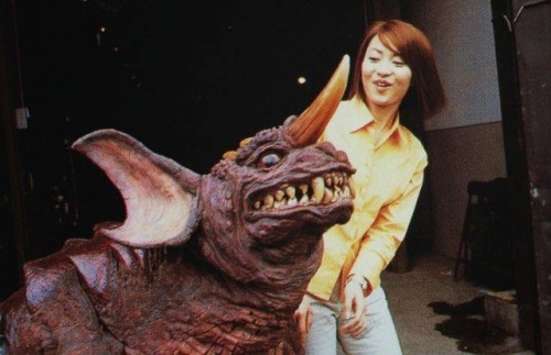 jimpluff:Pure kaiju joy: Baragon, Chiharu Niiyama