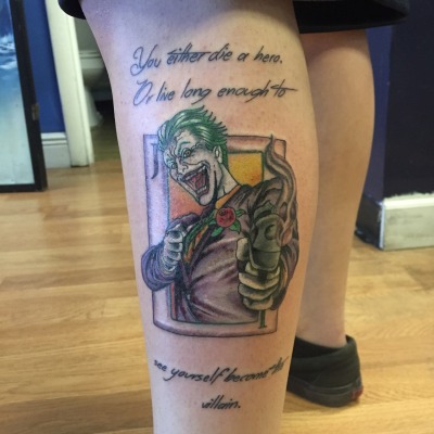 Joker Quotes Tattoos