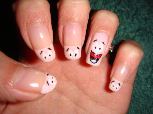 Frillyskirts Nails Of The Week Patrick Star