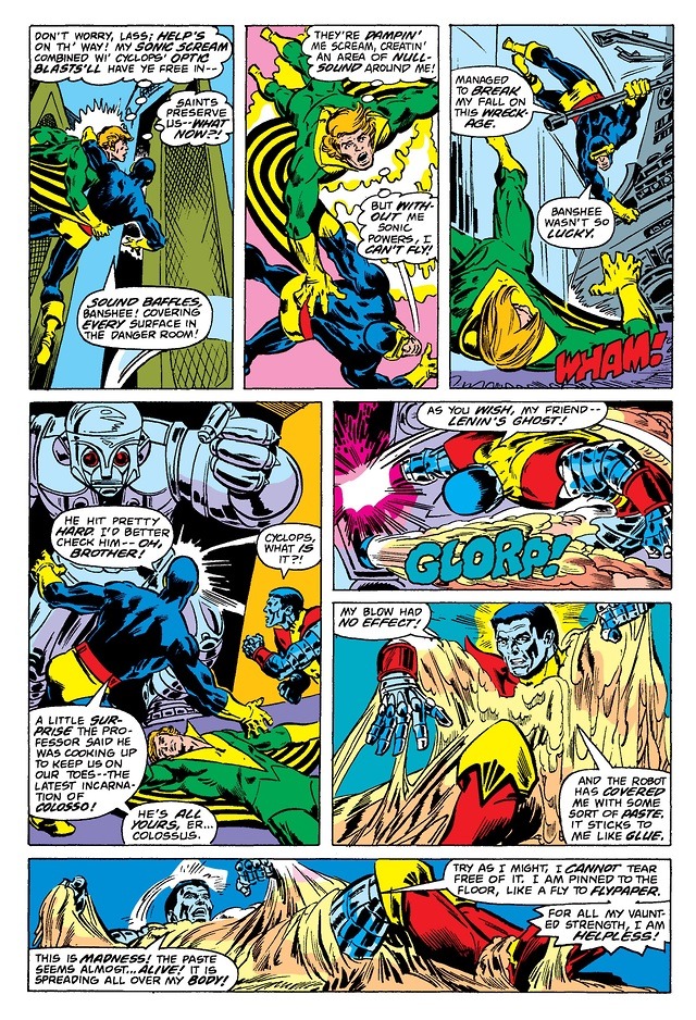 Marvel Superheroes in Peril As Storm gets caught in a box trap