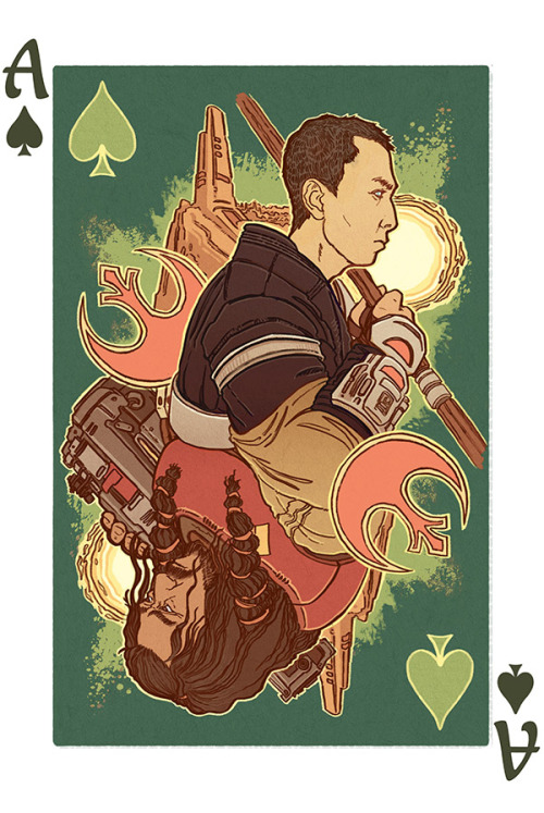 thegentlehoneybee:Been working on a series of Star Wars cards....