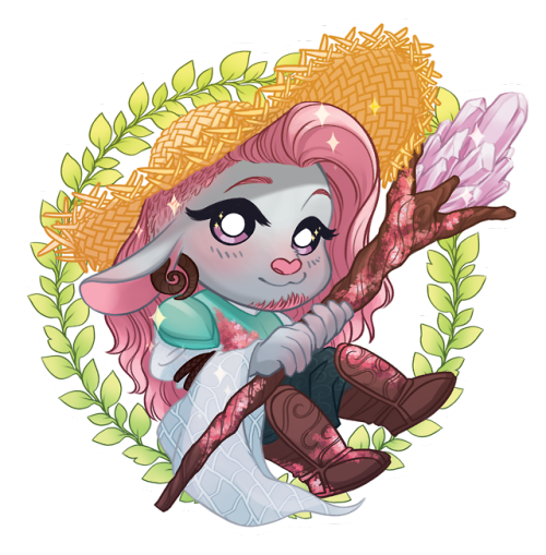 critical role caduceus clay art tag my hand hurty