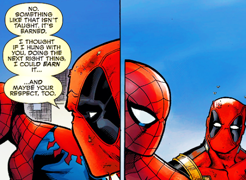 ann-fortunately:Man to Spider-Man, I just want you to know…...