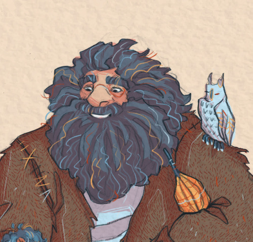 hagrid drawing | Tumblr