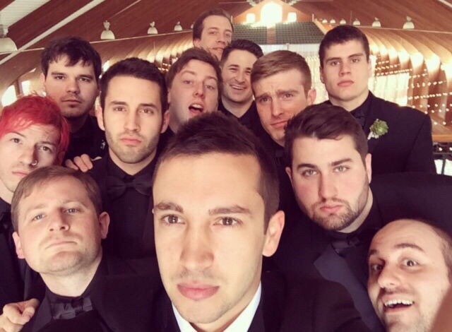 Tyler Joseph and Jenna Black’s Wedding - only skeleton bones remain