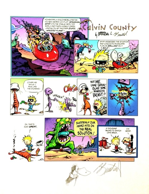 michaelallanleonard:‘Calvin County’ by Bill Watterson &...