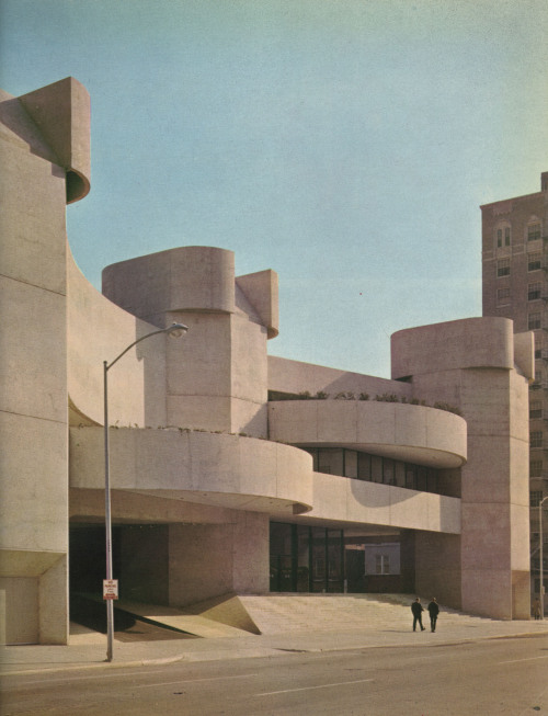 fuckyeahbrutalism:Alley Theatre, Houston, Texas,...